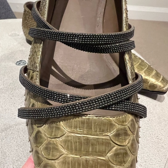 Brunello Cucinelli Flats with Shiny Monili Detail - Size 39 NWOT - Picture 3 of 9